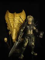 Alien Queen Hunter Predator with Trophies Set (Predator) Custom Action Figure