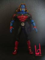 Red Lantern Viktur (DC Universe) Custom Action Figure