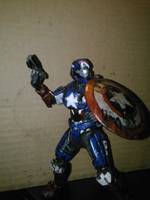 Captain America (Halo) Custom Action Figure