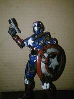 Captain America (Halo) Custom Action Figure