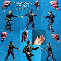 Frankenstein's Monster & Hunchbacked Man (Castlevania) Custom Miniature / Figurine