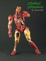Zombie Ironman (Iron Man 2) Custom Action Figure