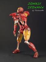 Zombie Ironman (Iron Man 2) Custom Action Figure