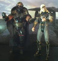 Kaptain Midnite (My Heroes) Custom Action Figure