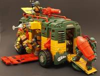 Retro Shellraiser (Teenage Mutant Ninja Turtles) Custom Action Figure