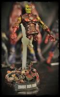 Marvel Zombies Iron Man and Power Man (Luke Cage) (Marvel Universe) Custom Action Figure