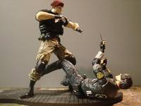 Jack Krauser ( First appearance in RE4) (Resident Evil) Custom Action Figure