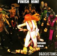 Kasumi Ninja Dead or Alive DOA (Dead or Alive) Custom Action Figure