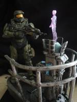 Cortana Light up Terminal ( Version 2) (Halo) Custom Action Figure