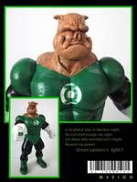 Green Lantern KILOWOG!! (Green Lantern) Custom Action Figure