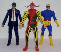 All-Star Squadron: the Jester, Midnight & the Guardian (DC Universe) Custom Action Figure