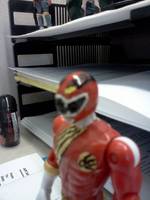 Cole, Wild Force Red Ranger (Power Rangers) Custom Action Figure