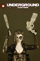 X-Force Domino (Marvel Legends) Custom Action Figure