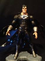 Black Suited Superman (Superman) Custom Action Figure