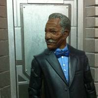 Movie Masters Lucius Fox (Movie Masters) Custom Action Figure