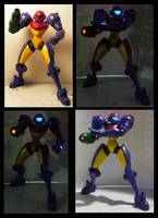 Samus Aran - Gravity Suit (Metroid) Custom Action Figure