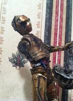 Zombie C3po (Star Wars) Custom Action Figure