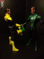 Green Lantern Corps Sinestro (DC Universe) Custom Action Figure