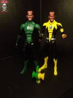 Green Lantern Corps Sinestro (DC Universe) Custom Action Figure