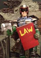 Custom Judge Figure (Judge Dredd) Custom Action Figure