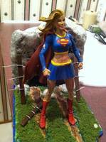 Supergirl Diorama (Superman) Custom Diorama / Playset