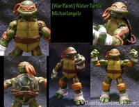 War Paint Michelangelo  TMNT (Teenage Mutant Ninja Turtles) Custom Action Figure