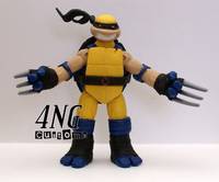 TMNT Wolverine (Teenage Mutant Ninja Turtles) Custom Action Figure