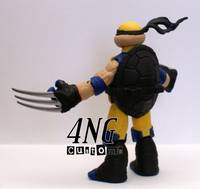 TMNT Wolverine (Teenage Mutant Ninja Turtles) Custom Action Figure