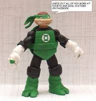 TMNT Green Lantern (Teenage Mutant Ninja Turtles) Custom Action Figure