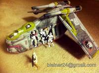 Republic LAAT Gunship (Battle of Geonosis) (Star Wars) Custom Vehicle