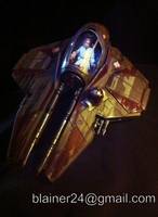 Obi-Wan's Jedi Starfighter (Star Wars) Custom Action Figure