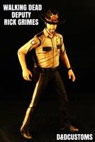 AMC Deputy Rick Grimes Season 1 (Walking Dead) Custom Action Figure