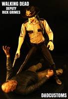 AMC Deputy Rick Grimes Season 1 (Walking Dead) Custom Action Figure