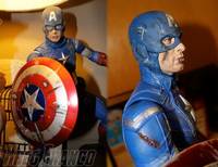 Captain America Battle Damaged - AVENGERS (Avengers) Custom Action Figure