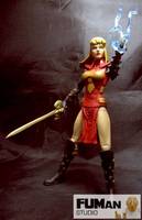Marvel Phoenix Force Magik (Marvel Legends) Custom Action Figure