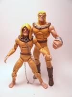 Aoa Sabertooth and Wild Child (Marvel Legends) Custom Action Figure