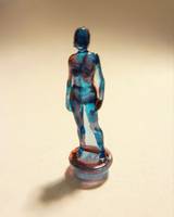Battle Damaged Master Chief and RAMPANT Cortana (Halo) Custom Action Figure
