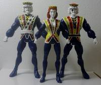 The Royal Flush Gang: King, Queen & Jack (DC Universe) Custom Action Figure