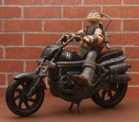 TMNT Daryl Dixon with Motorcycle (Teenage Mutant Ninja Turtles) Custom Action Figure
