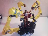 Lego Marvel Legends Iron Man Suit up Gantry (Lego) Custom Diorama / Playset