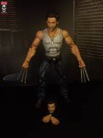 Marvel Legends Style Movie Wolverine 2 (Street Fight Logan) (X-Men - Movies) Custom Action Figure