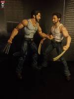 Marvel Legends Style Movie Wolverine 2 (Street Fight Logan) (X-Men - Movies) Custom Action Figure