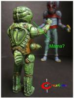 Ovion V2 (Battlestar Galactica) Custom Action Figure
