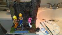 Dragon Ball Z (Dragonball Z) Custom Diorama / Playset