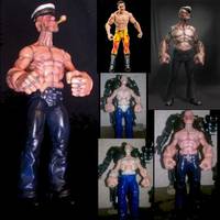 (Lee Romao Inspired) Popeye the Sailor Man (Original) Custom Action Figure