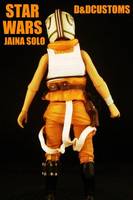 JAINA SOLO Rogue Squadron Pilot / Jedi Master (Star Wars) Custom Action Figure