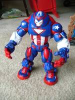 Iron Man: Tribute to Captain America (Marvel Legends) Custom Action Figure