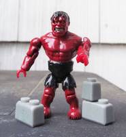 Red Hulk Mega Bloks (Mega Bloks) Custom Action Figure