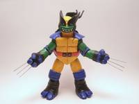 Wolverine Tmnt Turtle (Teenage Mutant Ninja Turtles) Custom Action Figure