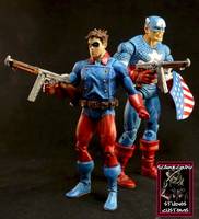 Cap & Bucky (Marvel Legends) Custom Action Figure